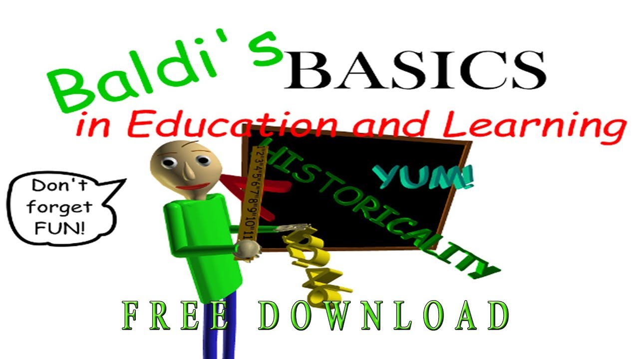 Baldi Basic How To Download On Mac